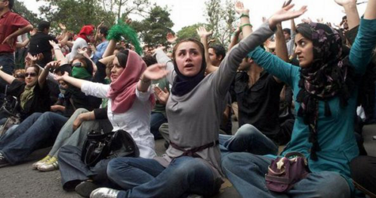 Iranian women defy ‘terrorist’ label,  continue their opposition to regime